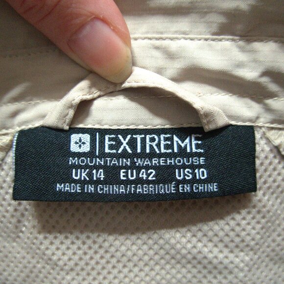 Mountain Warehouse Hiking Shirt Size 10 - Picture 4 of 6